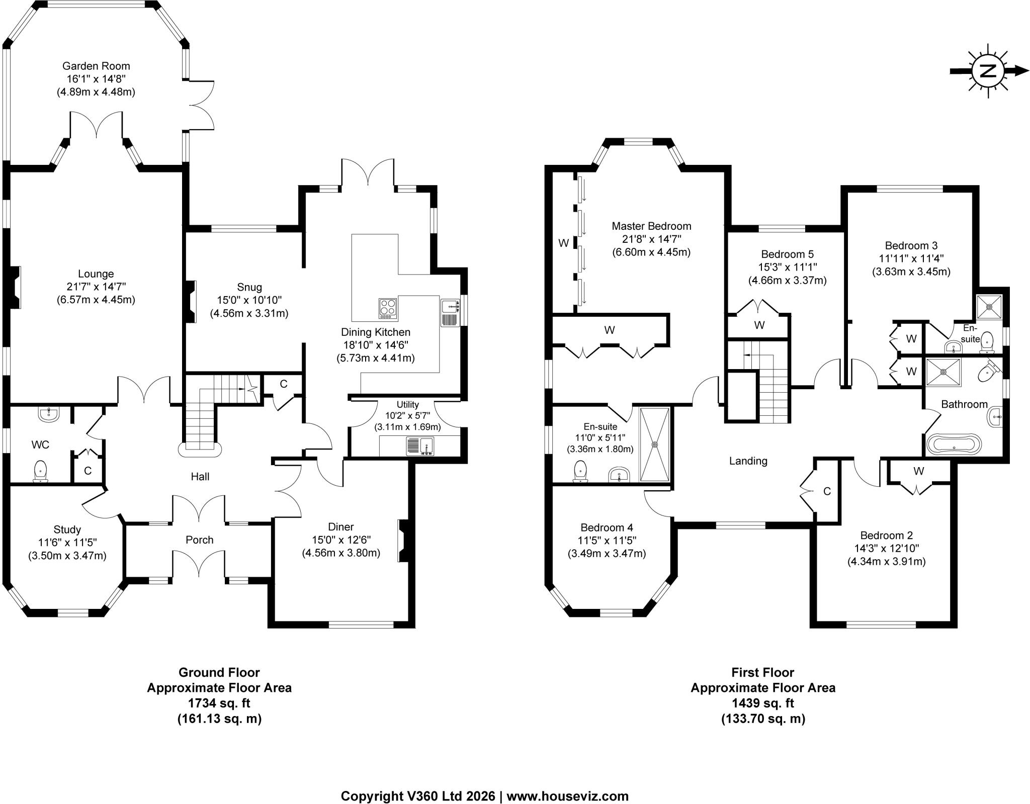 Birchmere, Heswall, Wirral floorplan