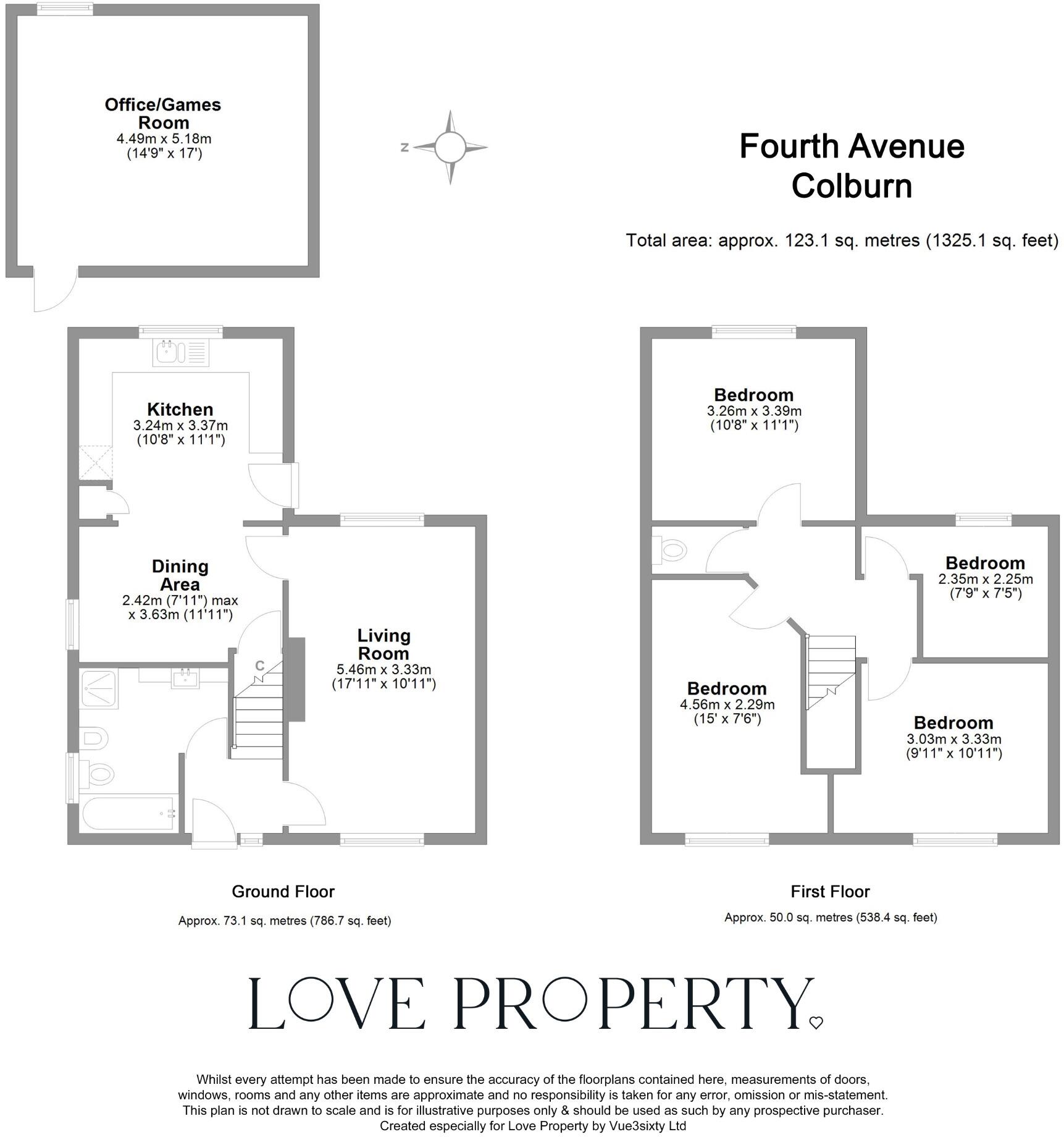 Fourth Avenue, Colburn floorplan