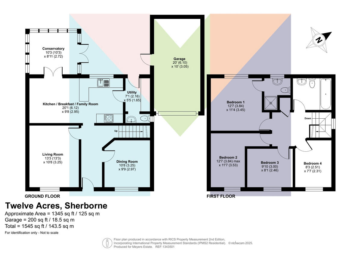 Twelve Acres, Sherborne, DT9 floorplan