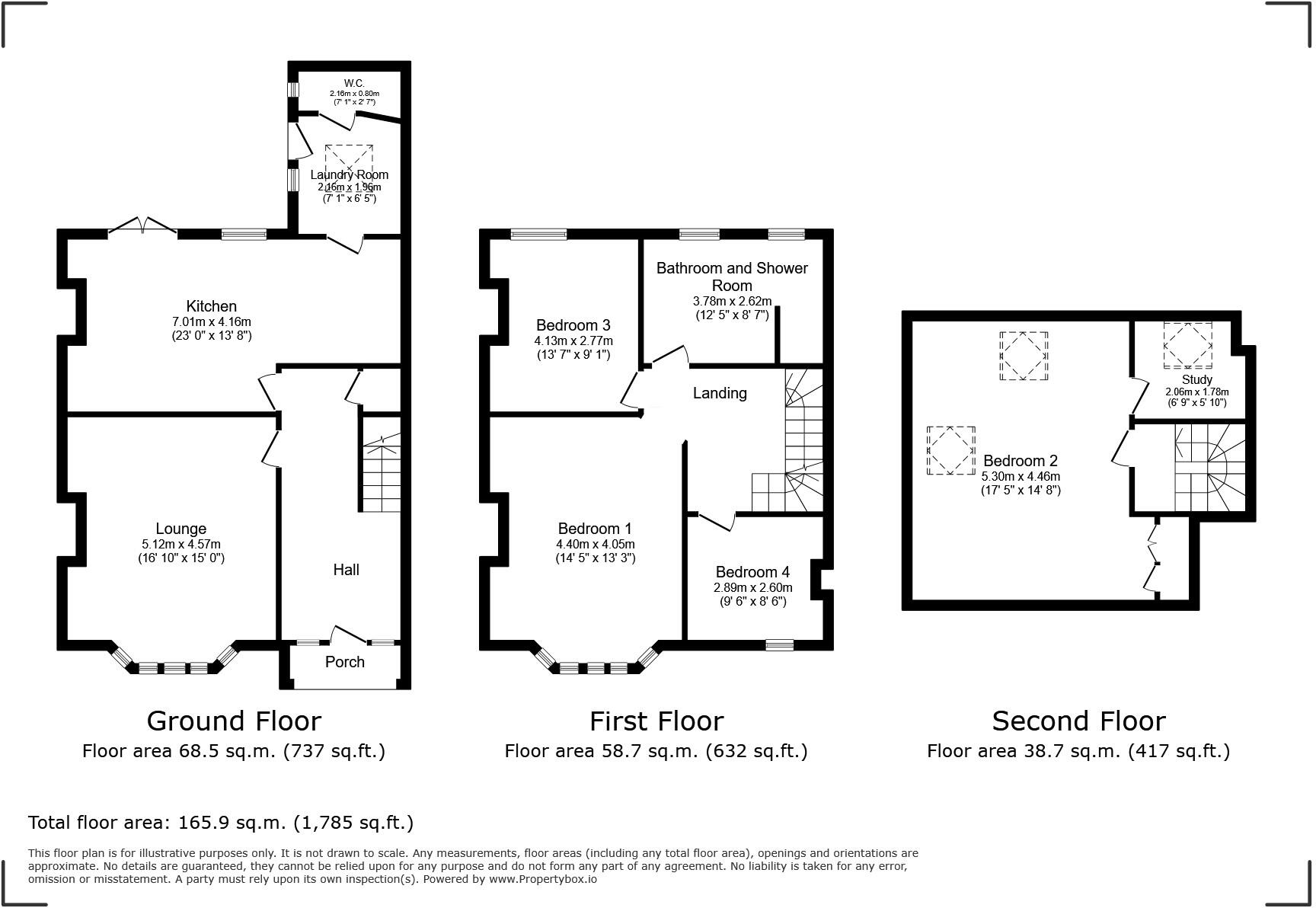 Dunvegan Road, London, SE9 floorplan
