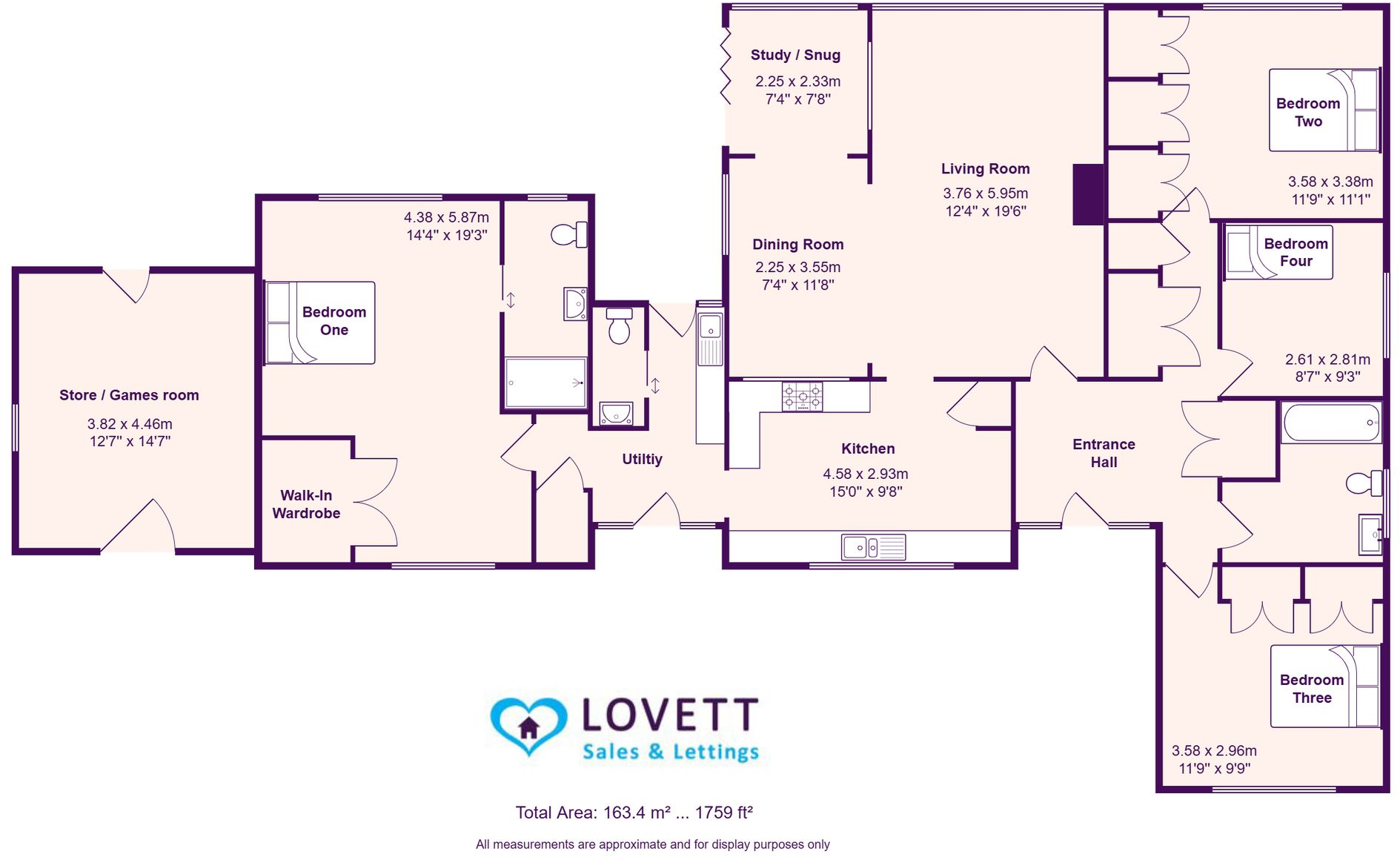 High Street, Offord Cluny, PE19 floorplan
