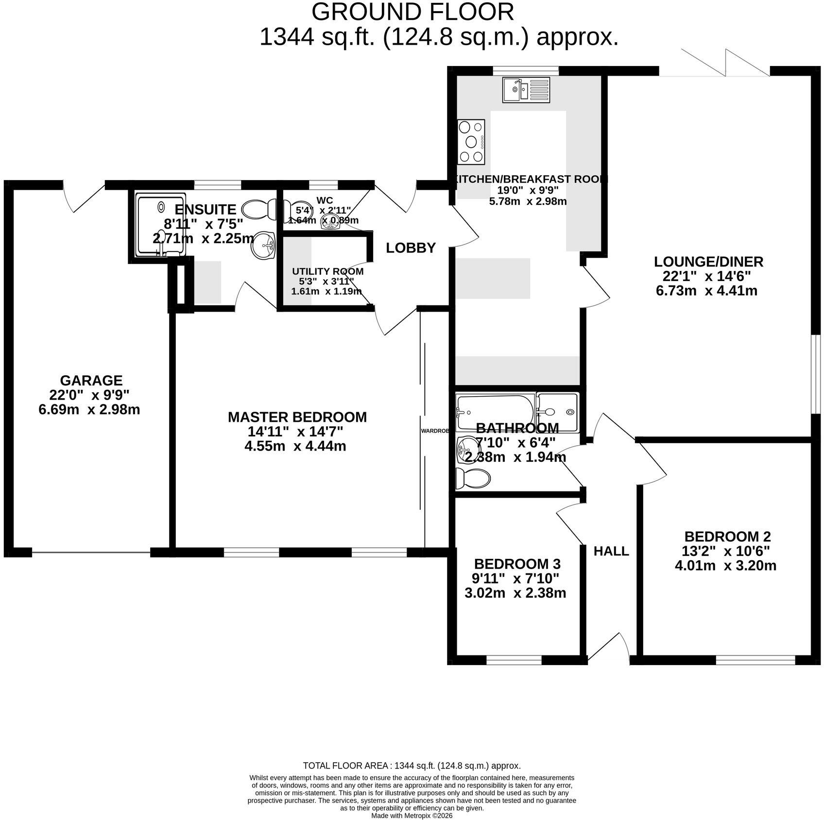 Stonewell Crescent, Nuneaton, CV11 floorplan