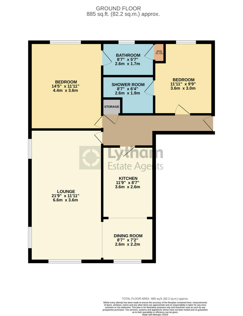 High Legh, Marine Drive, Fairhaven, FY8 floorplan
