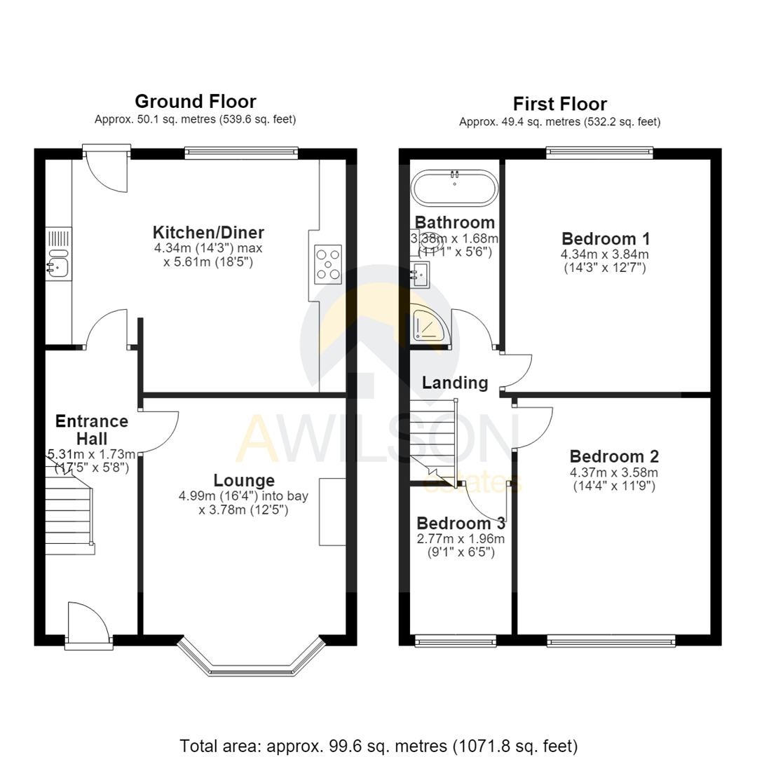 Henrietta Street, Ashton-Under-Lyne floorplan