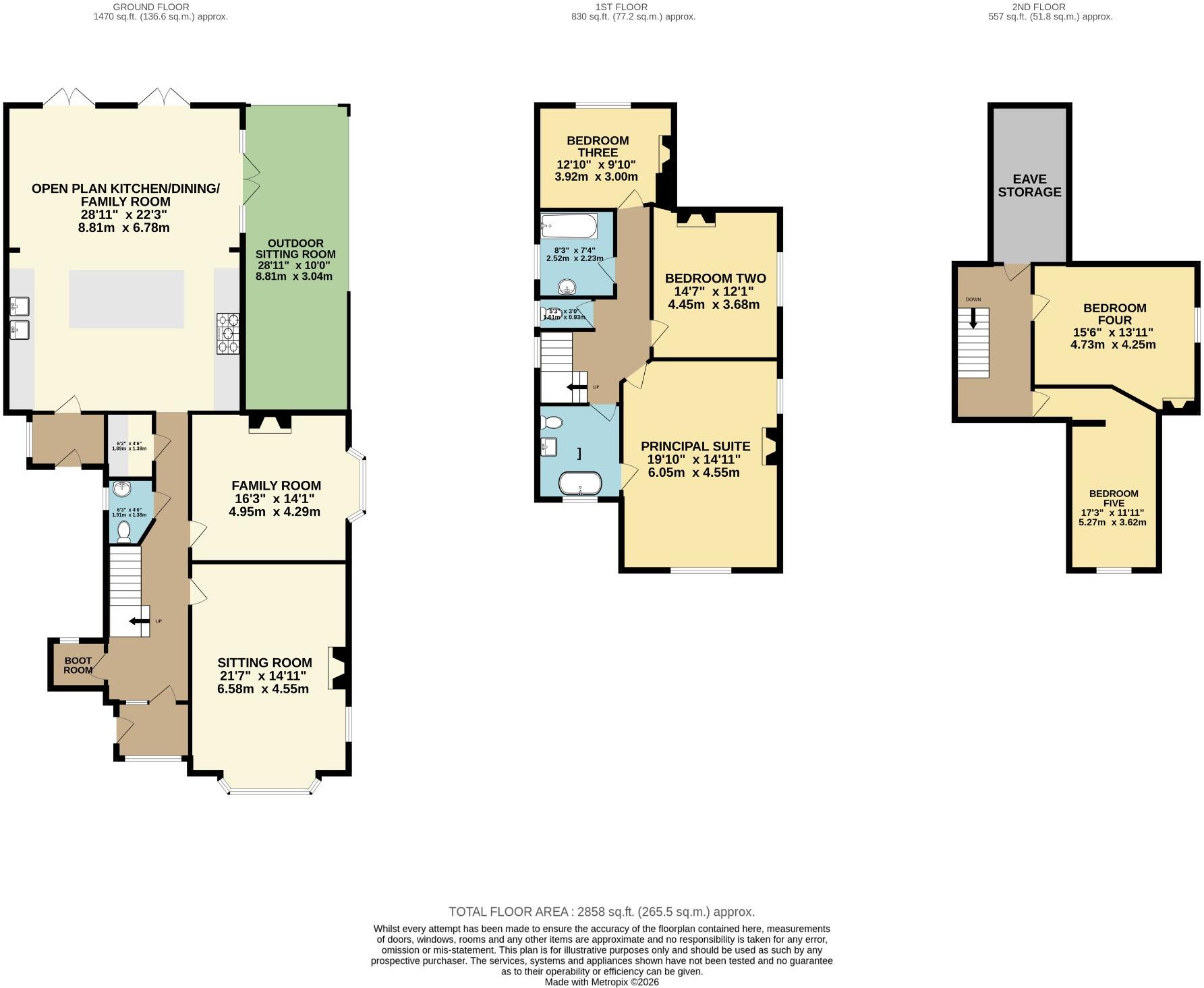 Virginia Lodge, Ballygate, Beccles, Suffolk, NR34 floorplan