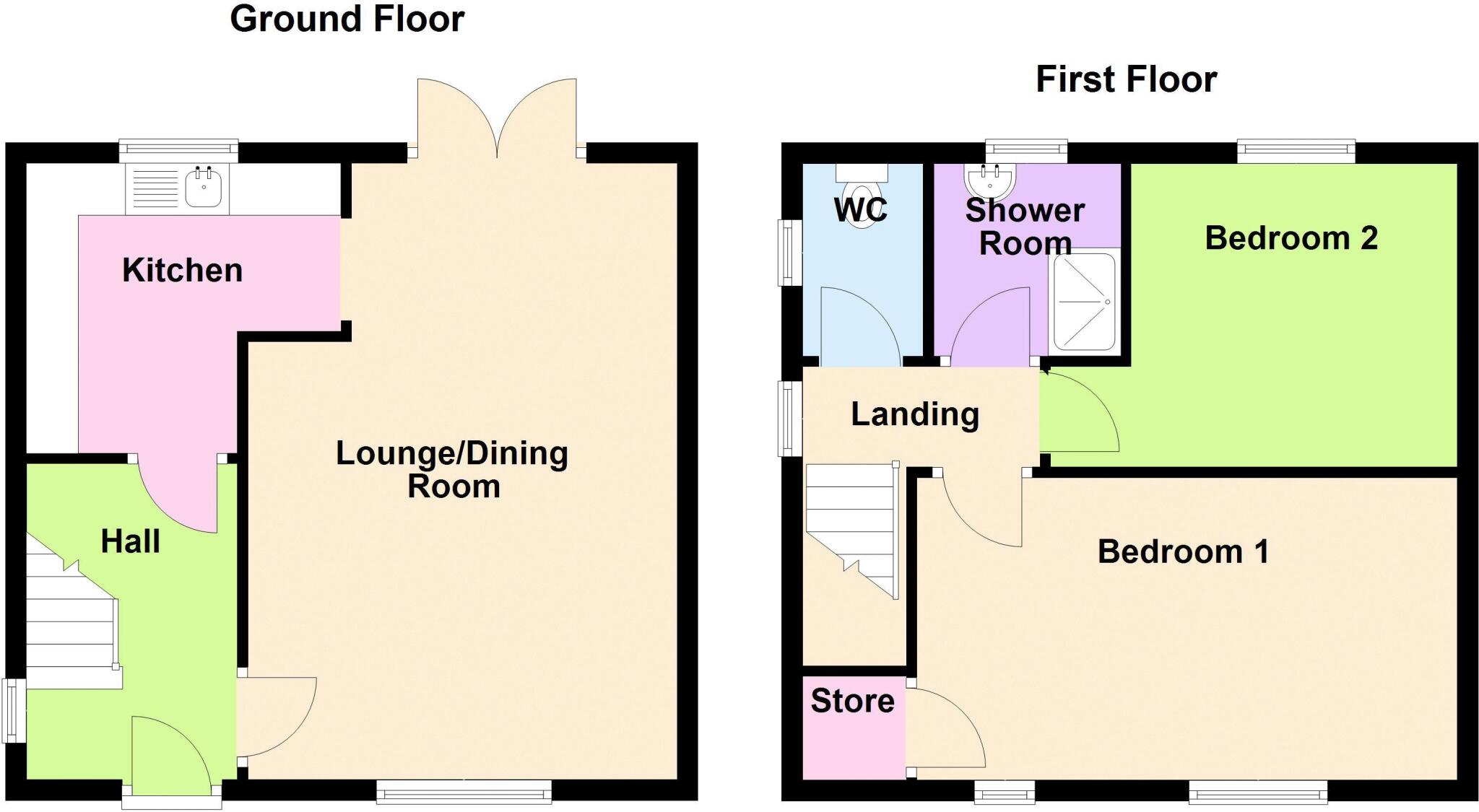 Bramble Walk, Woodhouse Park, Manchester floorplan