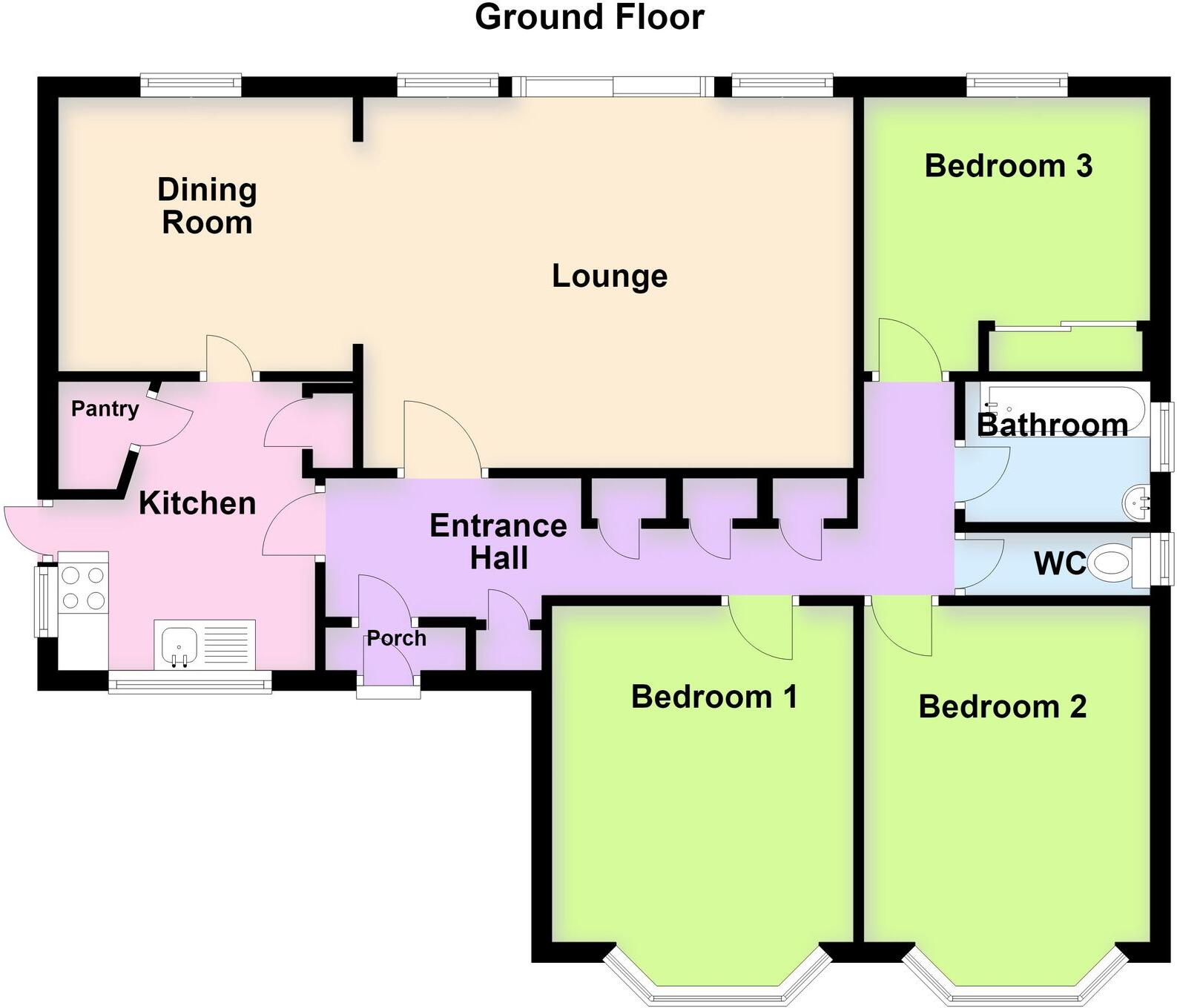 Susan Avenue, Leicester, LE5 floorplan