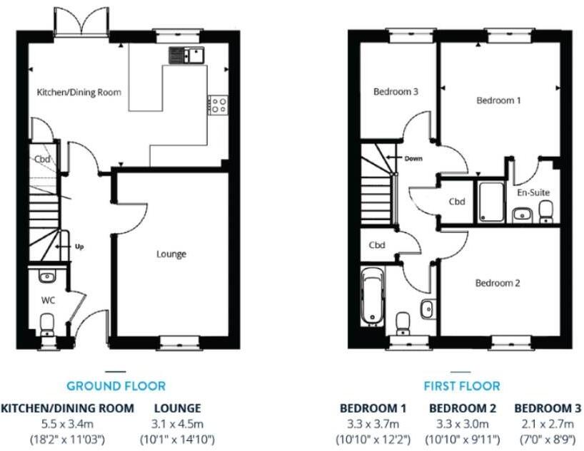 Equinox III, Exeter EX2 floorplan