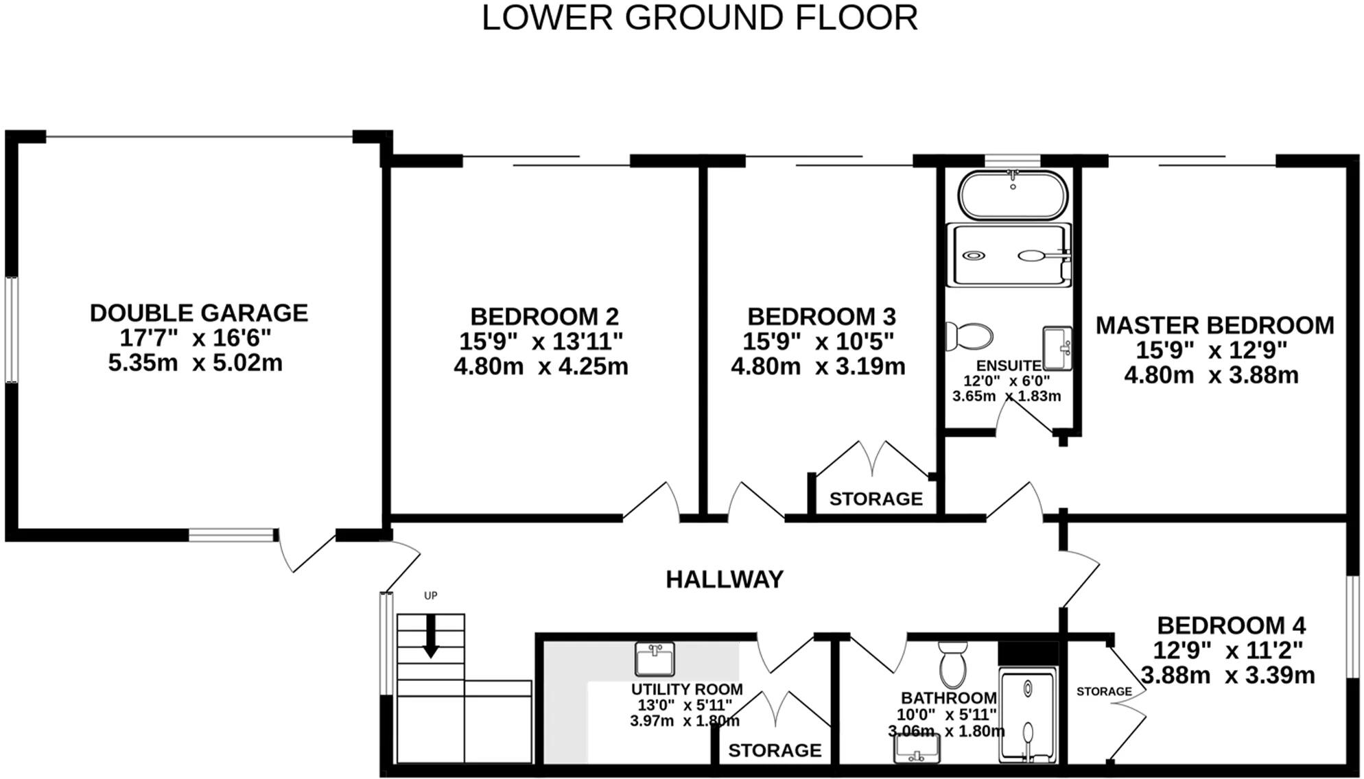 18, Majestic Drive, Onchan floorplan
