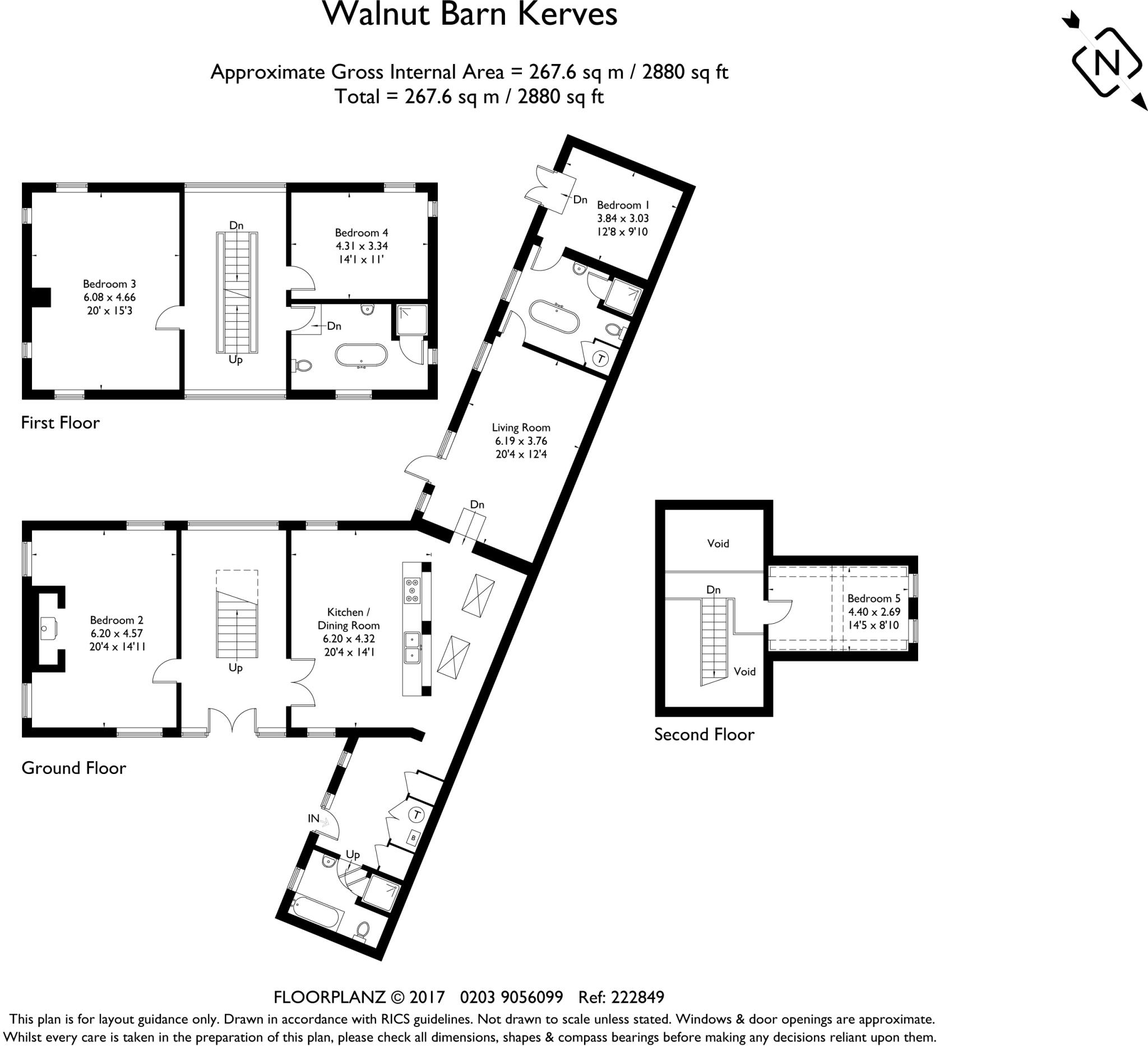 Kerves Lane Horsham RH13 floorplan