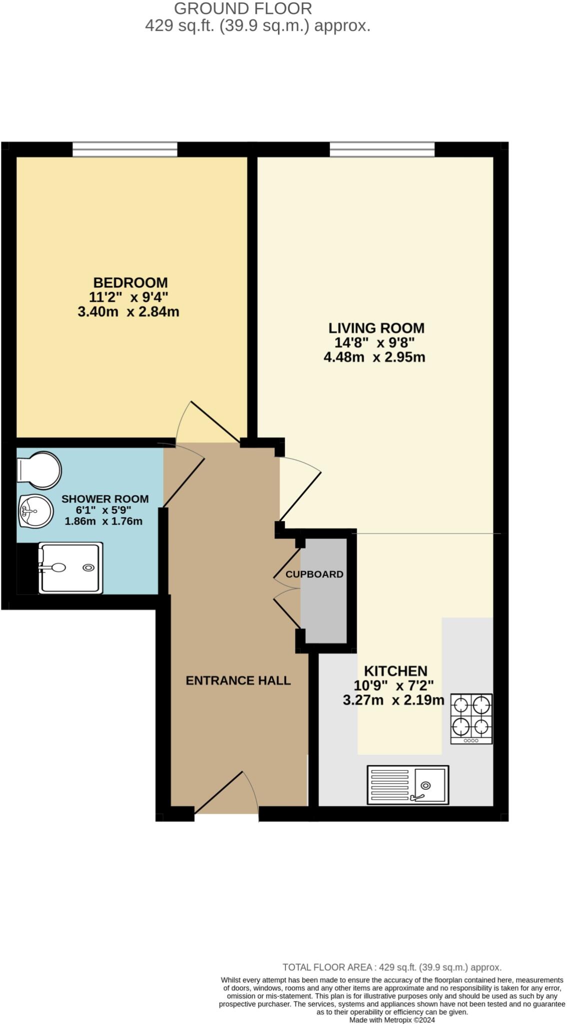 Guessens Court, Welwyn Garden City, Hertfordshire, AL8 floorplan