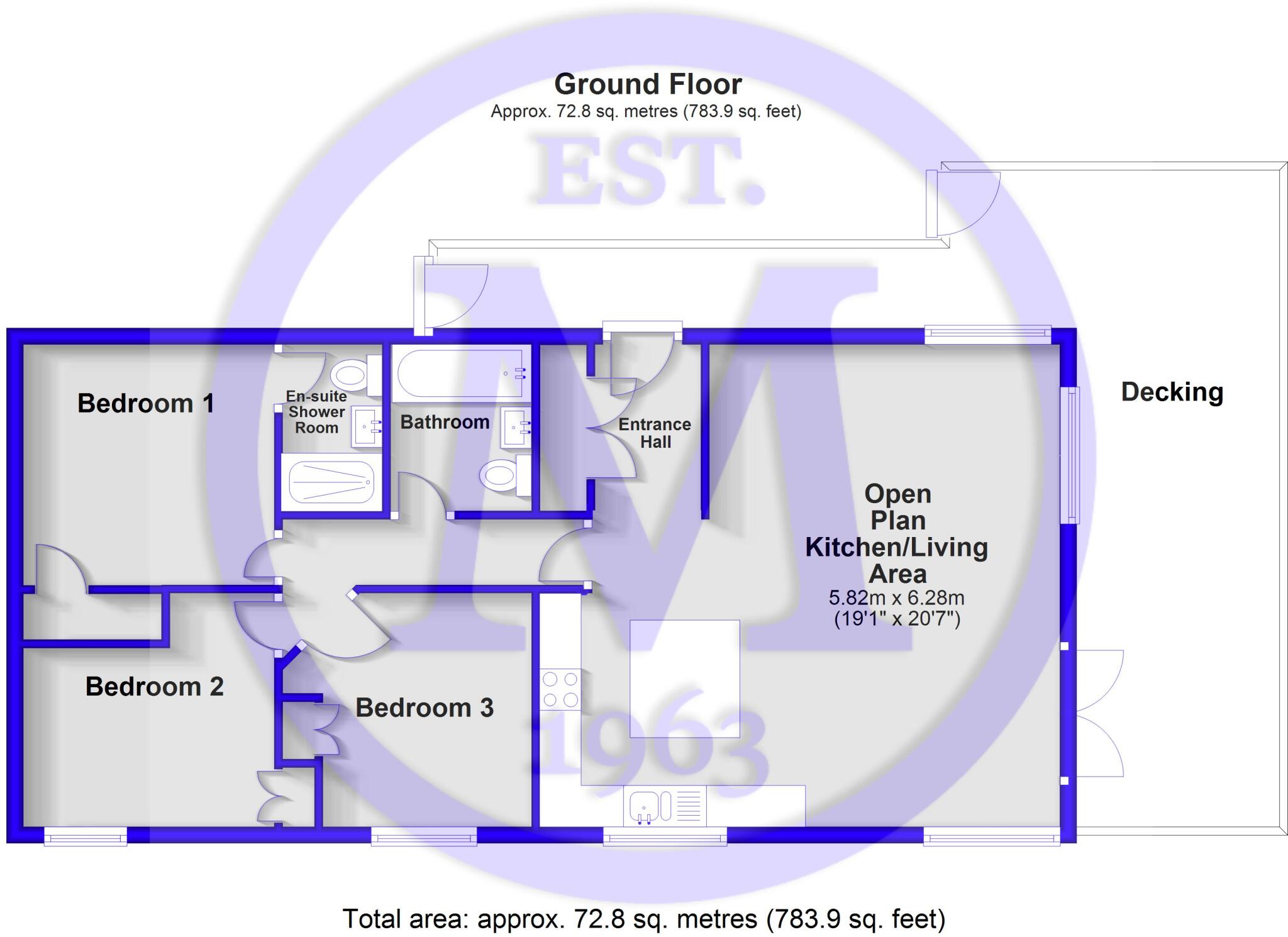 Amberwood, Shorefield Country Park, Downton, Hampshire, SO41 floorplan