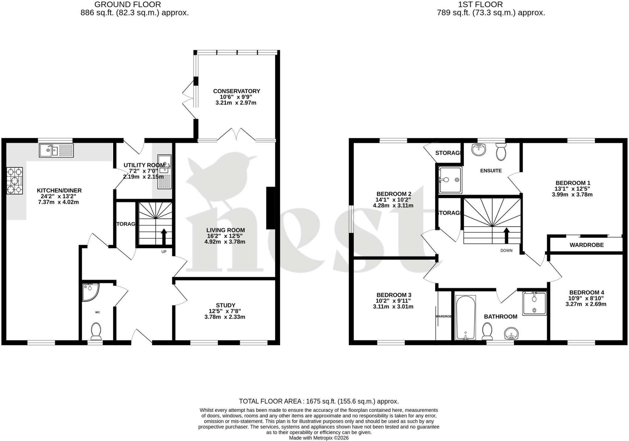 Pear Tree Way, Wellington floorplan