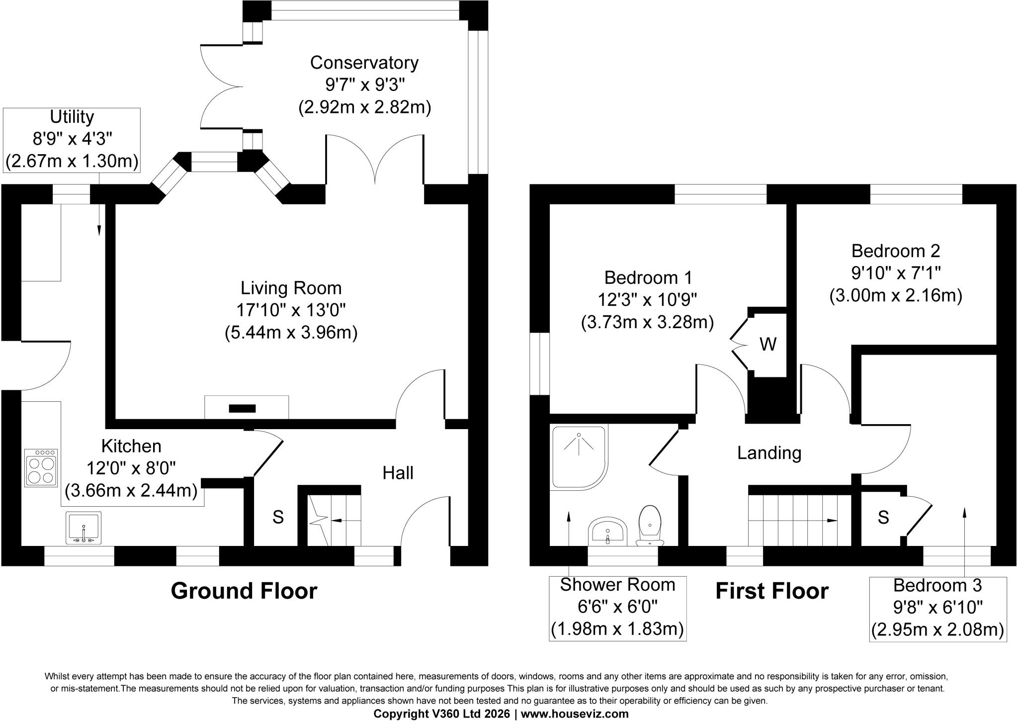 33 Green Way, Glusburn, BD20 8RY floorplan