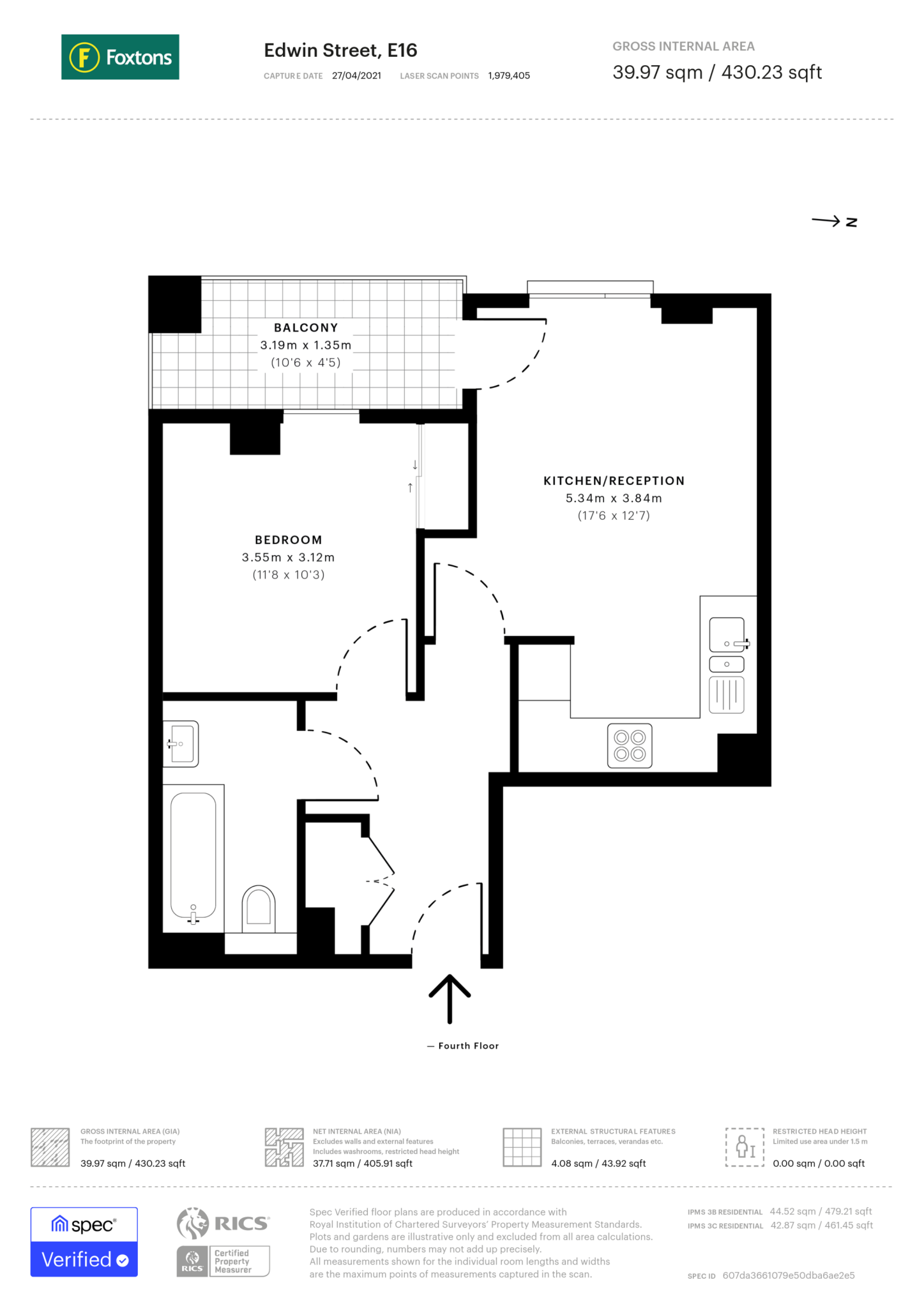 Edwin Street, Canning Town, London, E16 floorplan