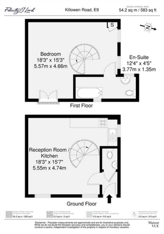 Killowen Road, LONDON E9 floorplan
