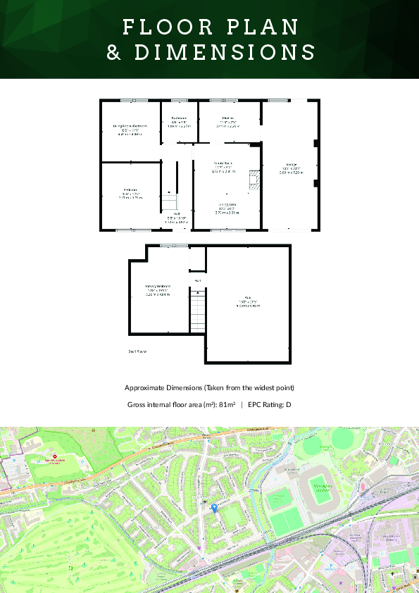 2 Baird Avenue, Edinburgh, EH12 5RT floorplan