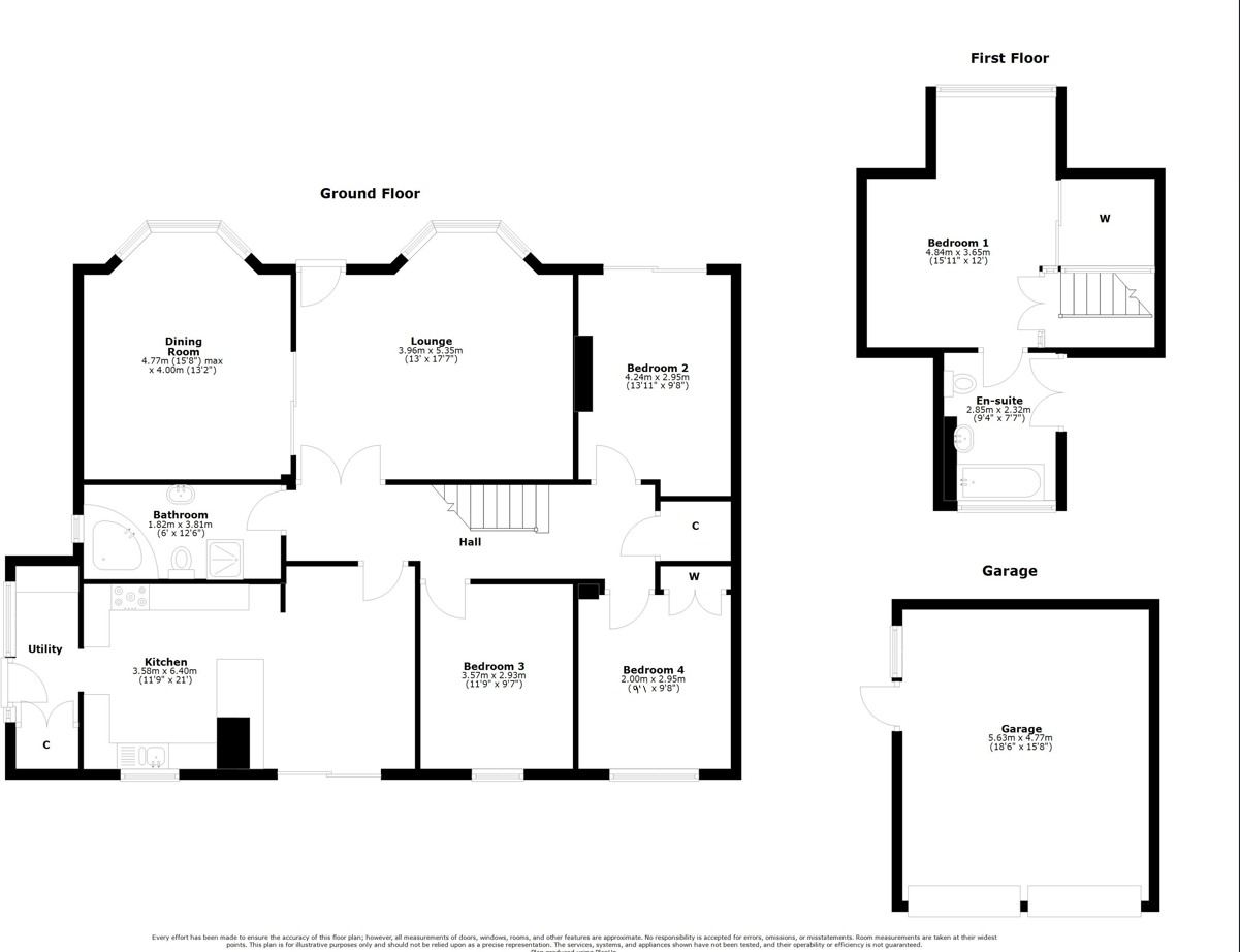 85 Ardrossan Road, Seamill, KA23 9NF floorplan