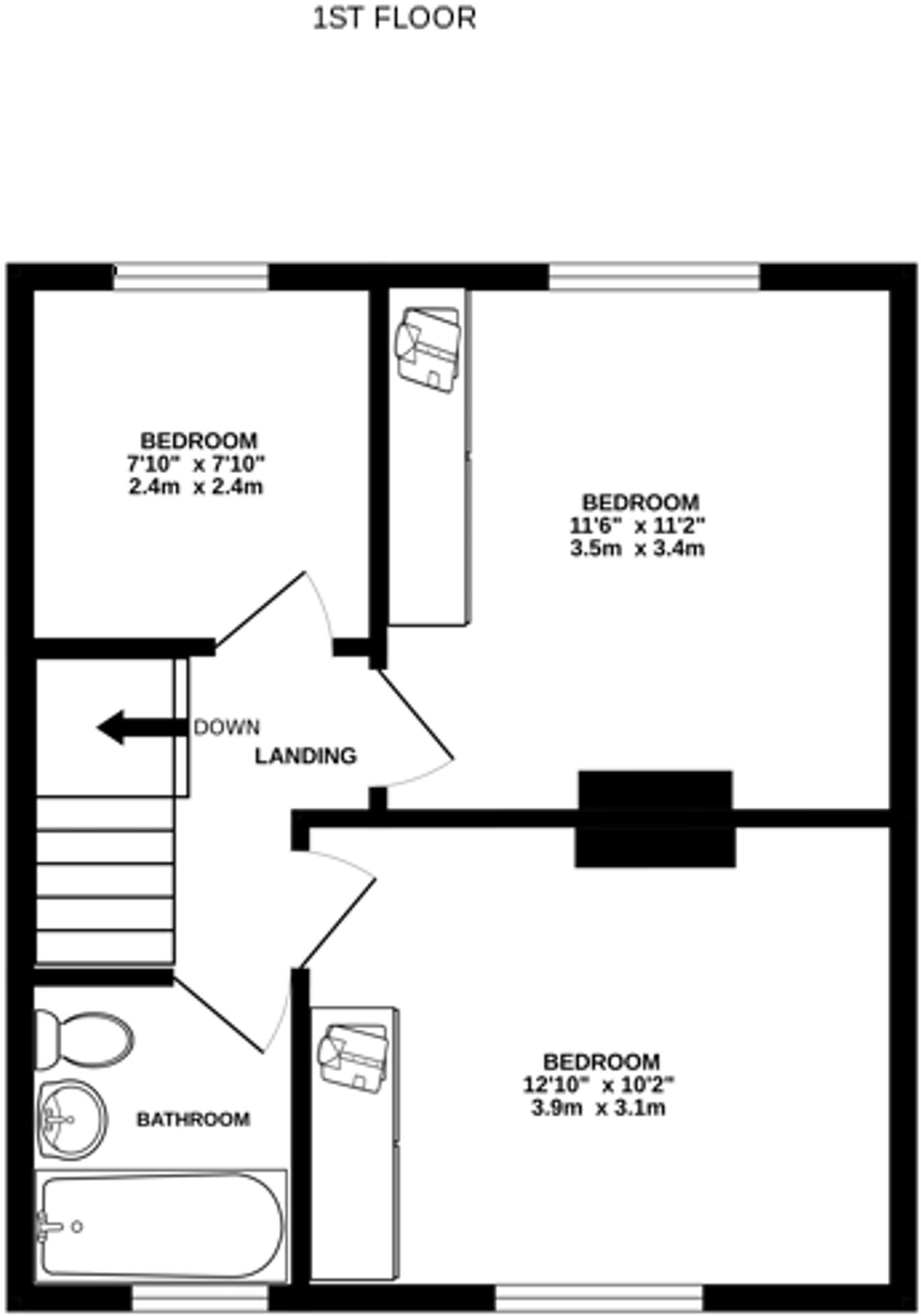 Cradock Drive, Quorn, LE12 floorplan