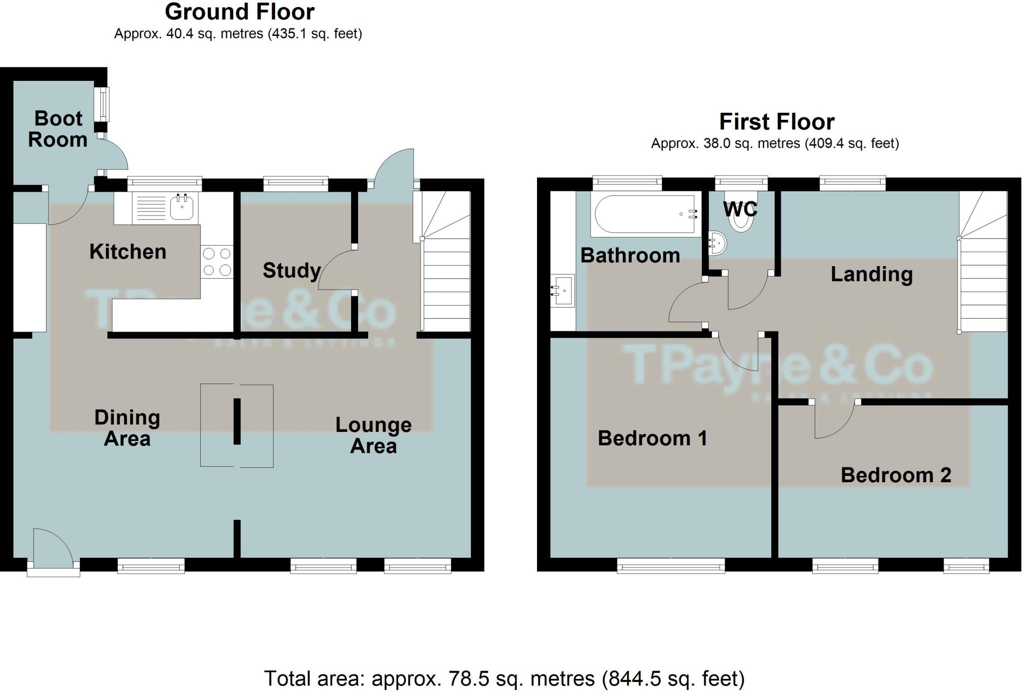 London Road, Chatteris, Cambs., PE16 6AS floorplan