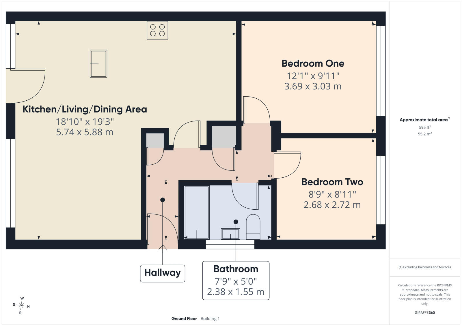 5, Orchard Close, Nafferton, YO25 4LQ floorplan