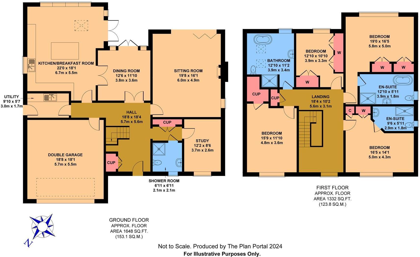 Clavering Walk, Cooden, Bexhill-on-Sea floorplan