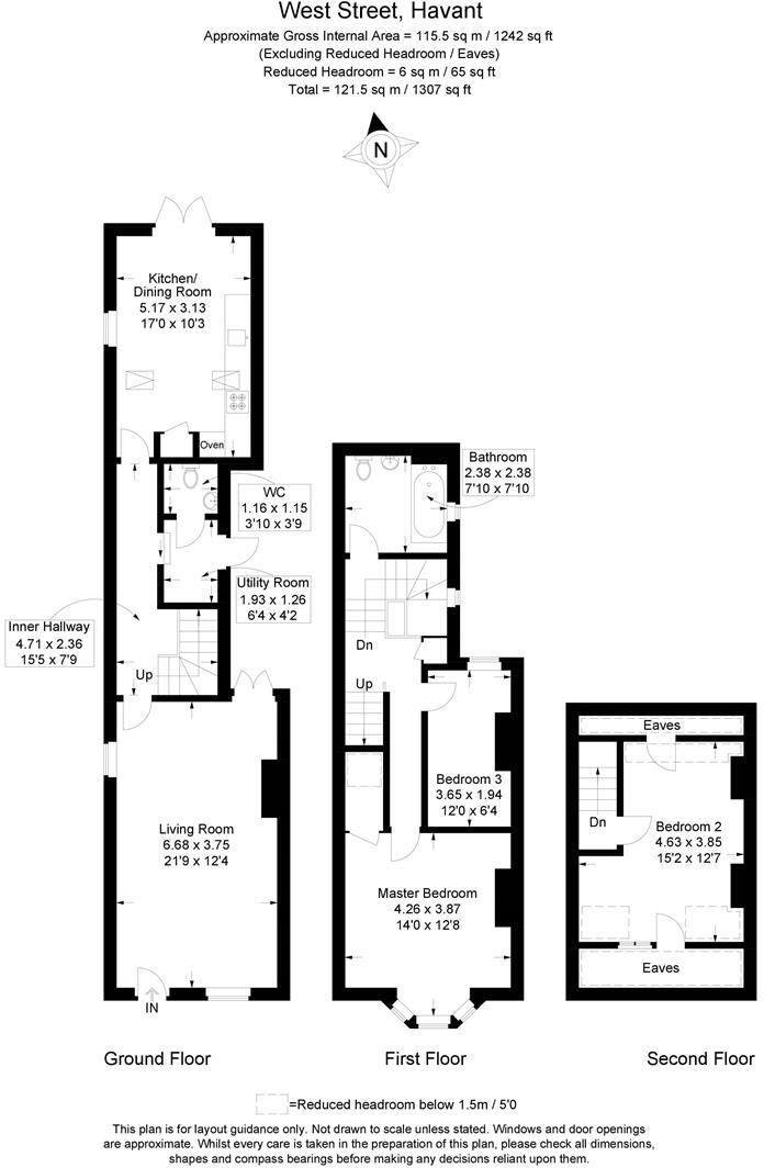 West Street, Havant floorplan