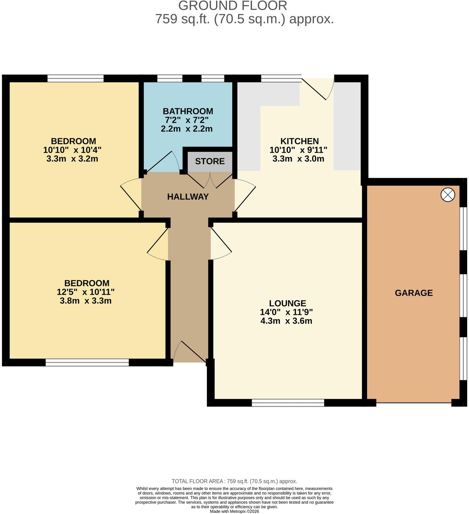Bankhouse Road, Brandlesholme, Bury BL8 1DZ floorplan