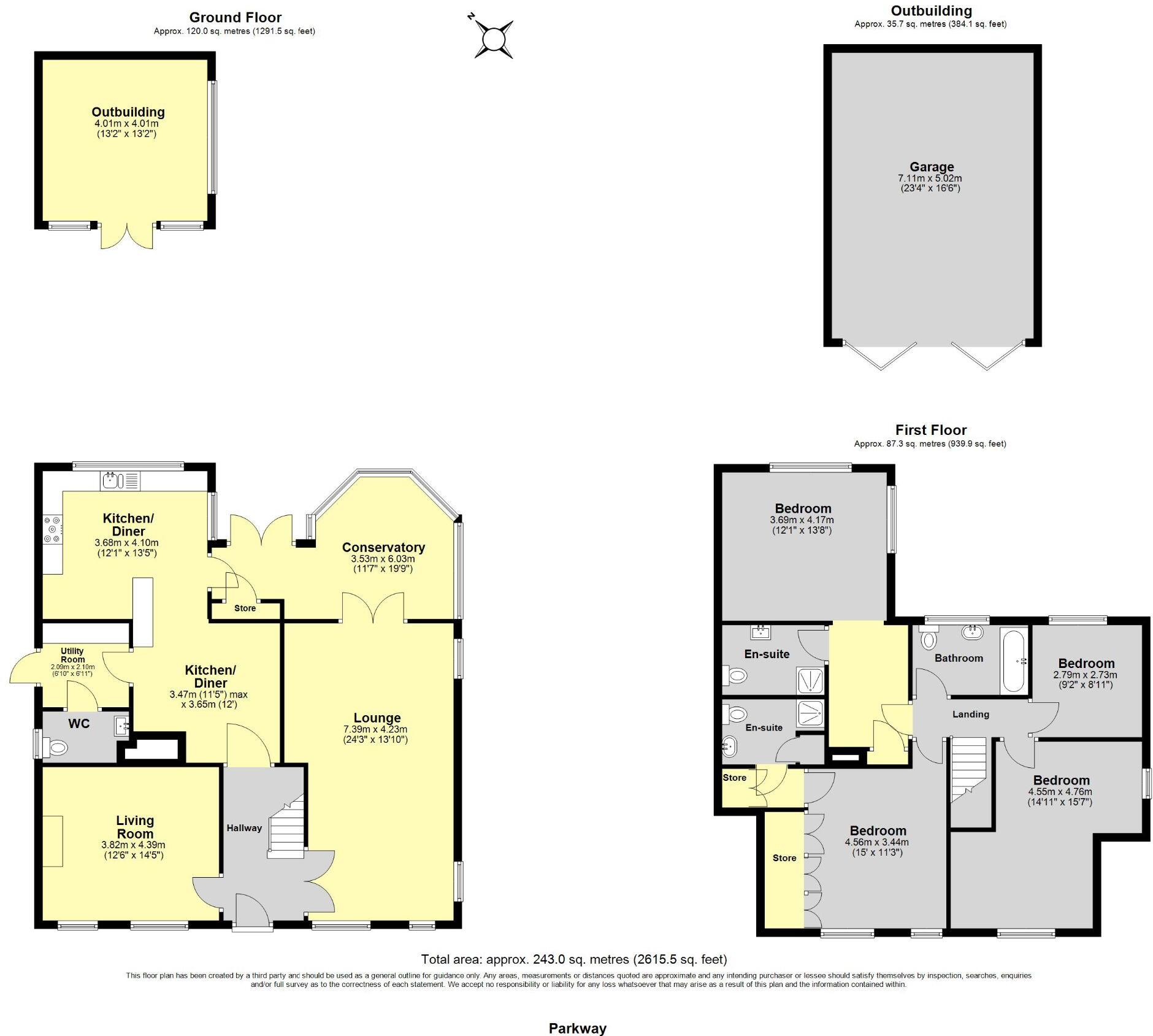 Parkway, Gidea Park  floorplan