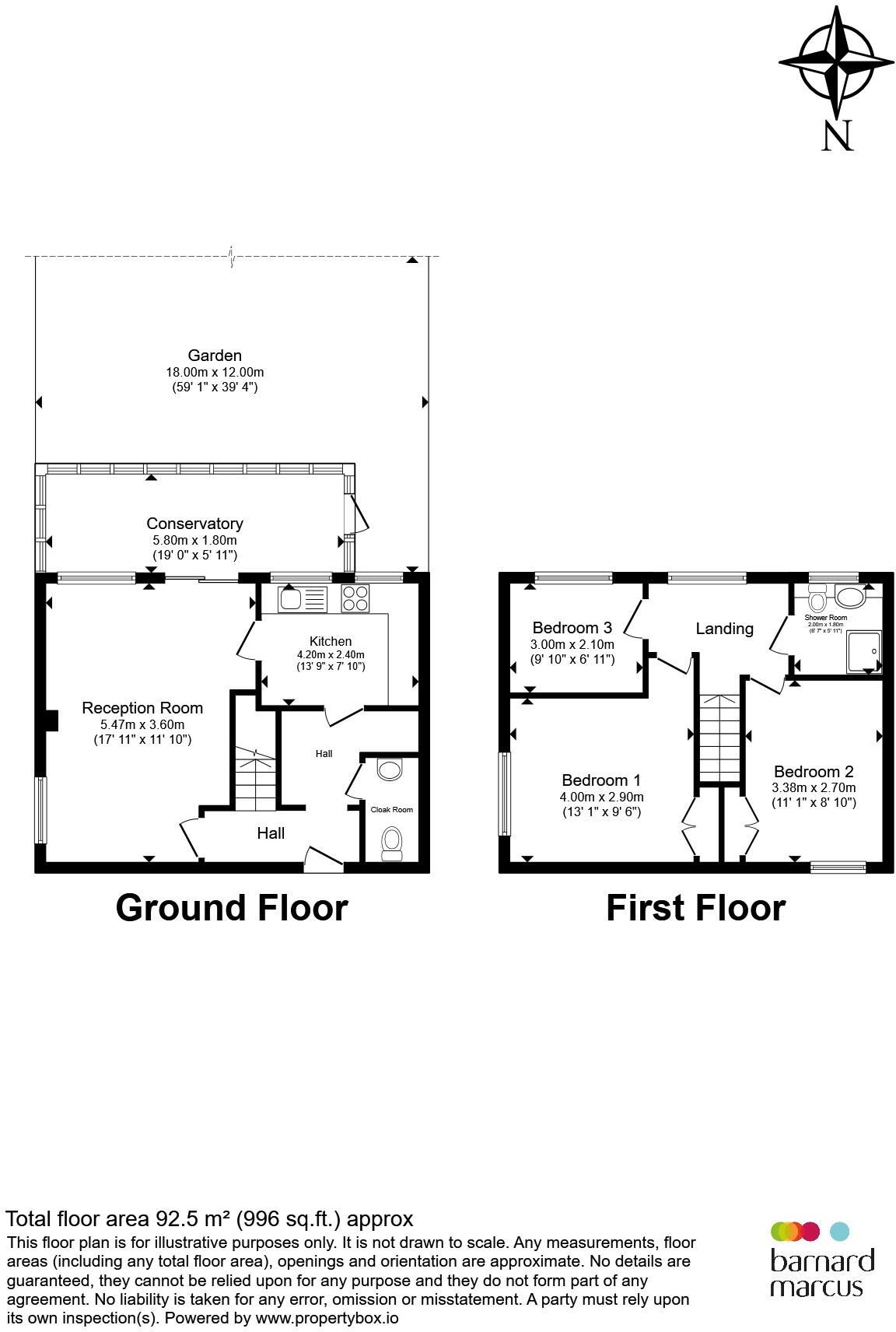 Aitken Road, Barnet floorplan
