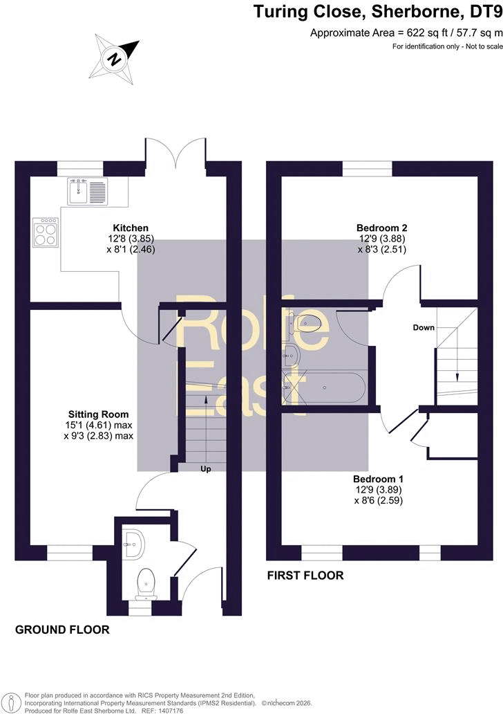 14, Turing Close, Sherborne floorplan