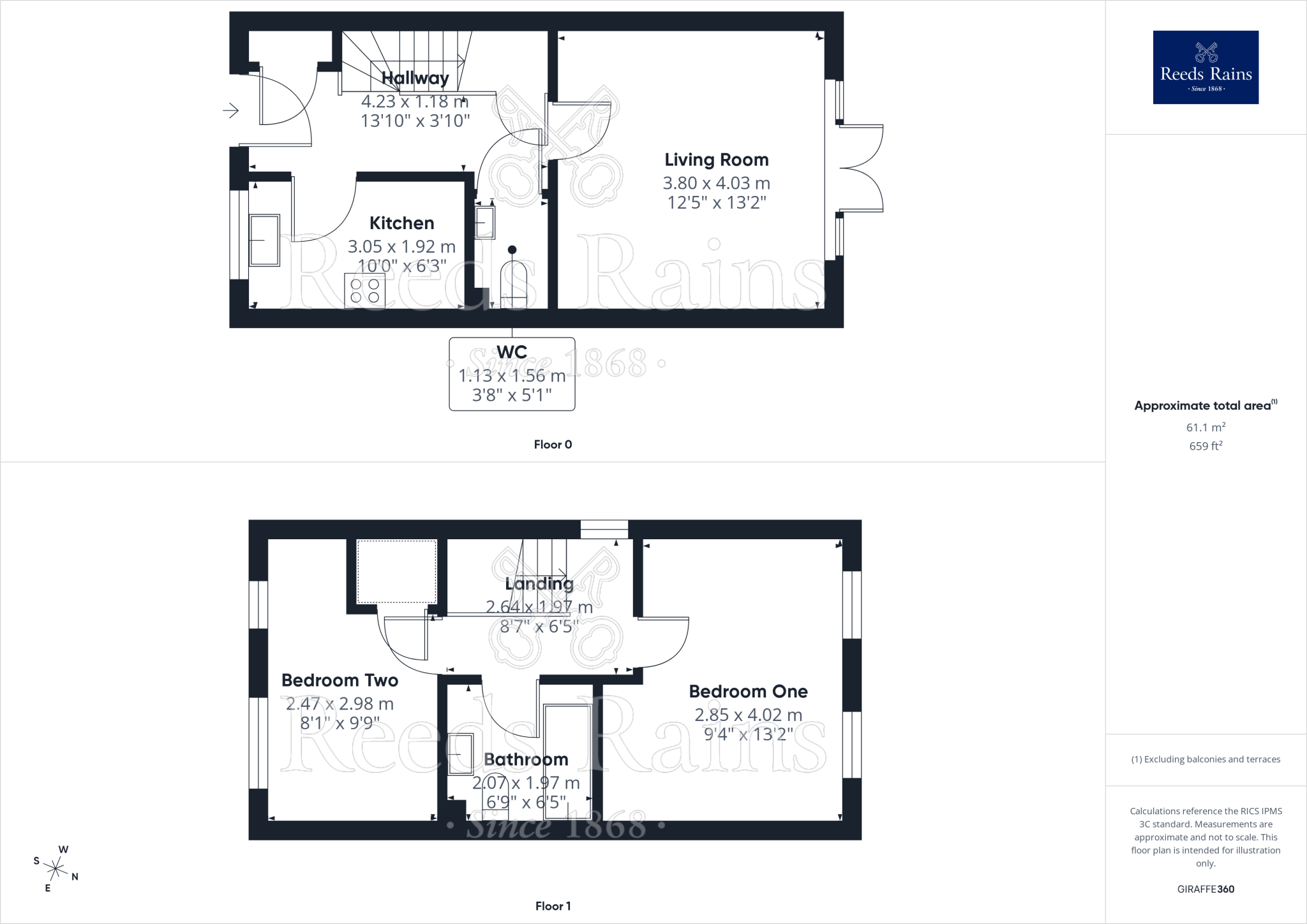 Clos Bodrhyddan, Rhyl, Denbighshire, LL18 floorplan