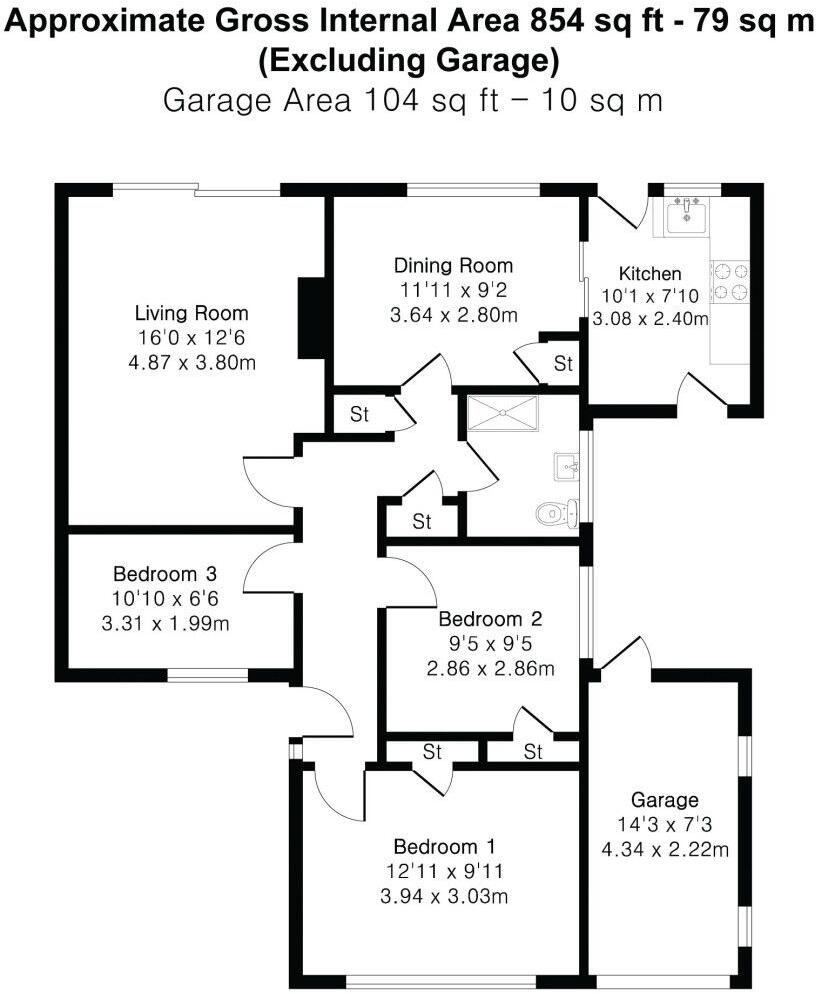 Heathrow, Gomshall, GU5 floorplan