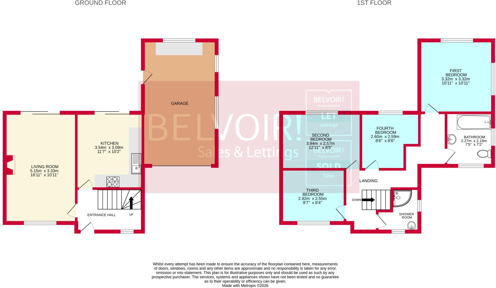 Large Avenue, Wednesbury, WS10 floorplan