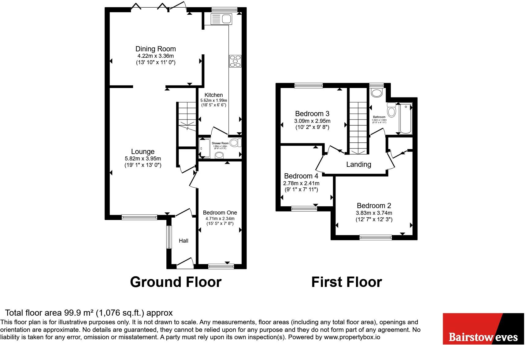 Newstead Close, Eye, Peterborough, Cambridgeshire, PE6 floorplan