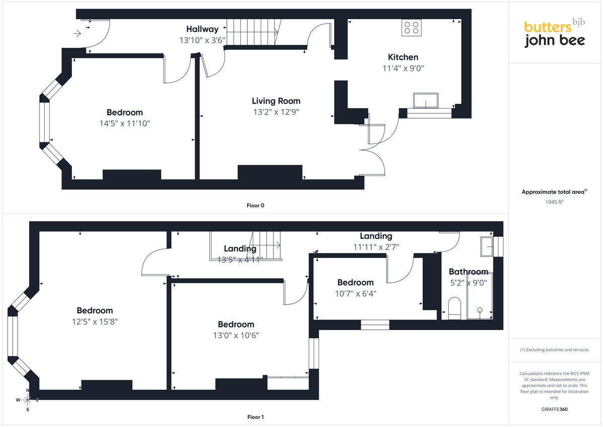 Walthall Street, Crewe floorplan