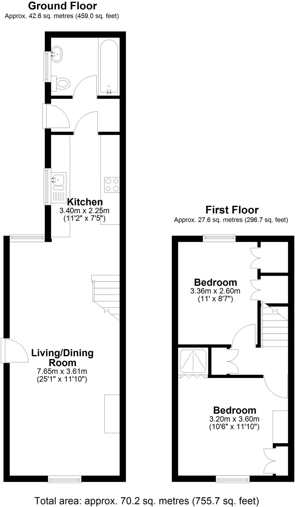 Albert Road, Addlestone, Surrey, KT15 floorplan