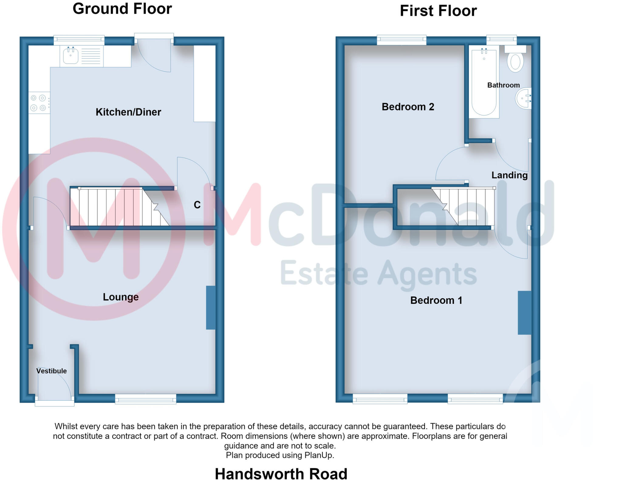 Handsworth Road, Blackpool, FY1 2QZ floorplan