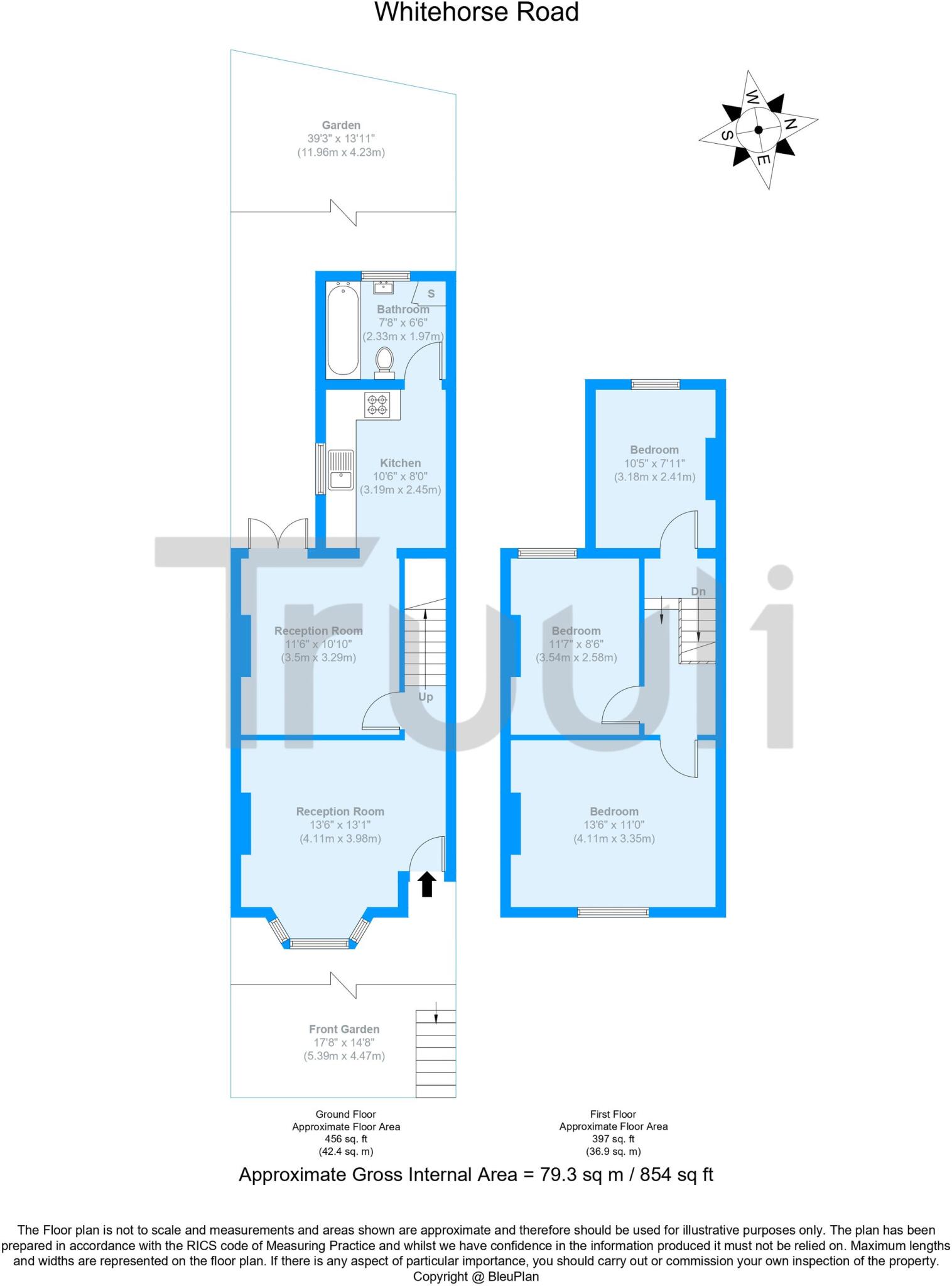Whitehorse Road, Croydon, CR0 floorplan