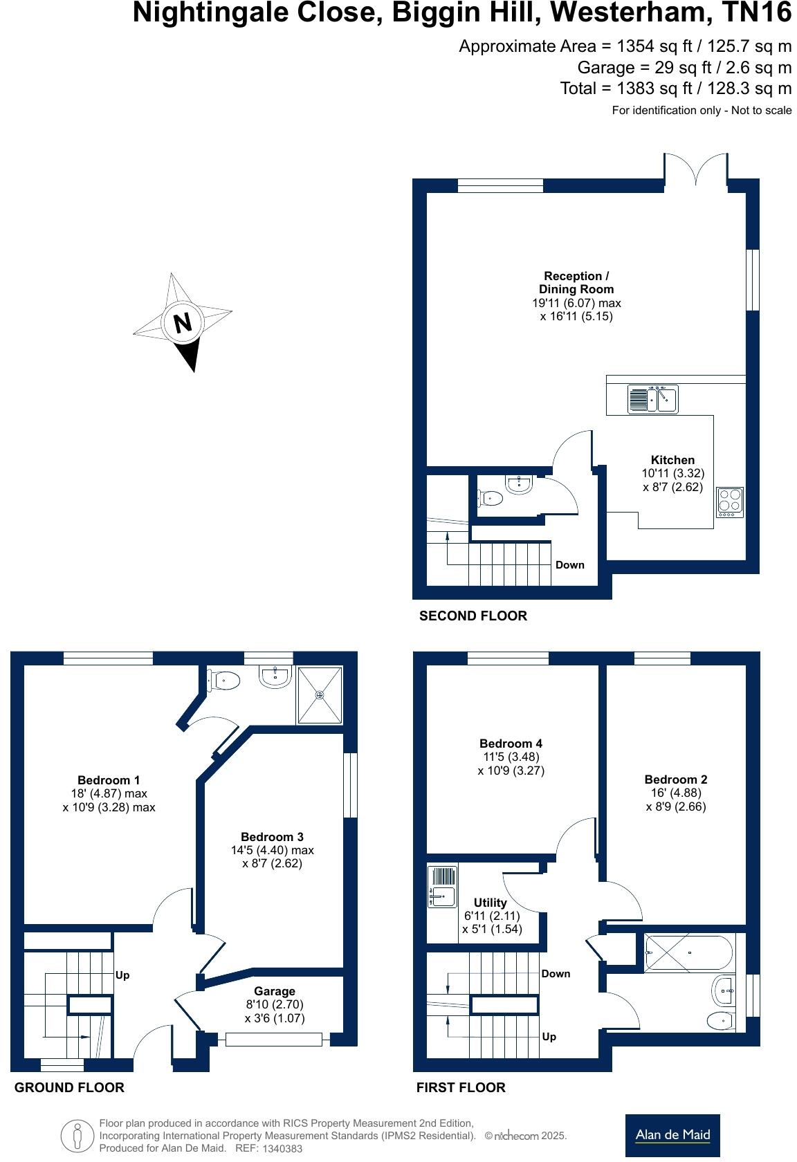 Nightingale Close, Westerham, Kent floorplan