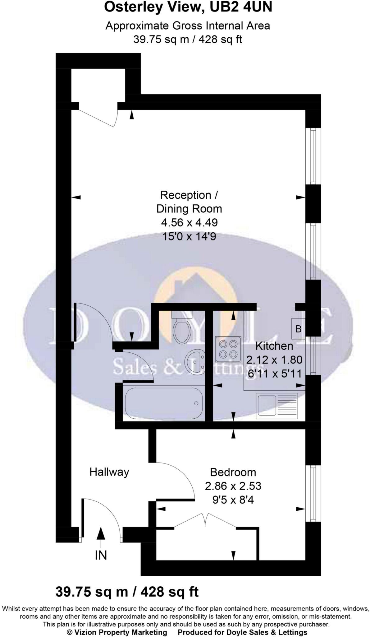 Osterley Views, West Park Road, Southall, UB2 floorplan