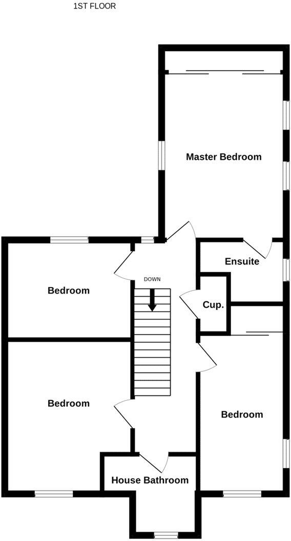 24 Close House Road, Skipton, North Yorkshire, BD23 6DN floorplan