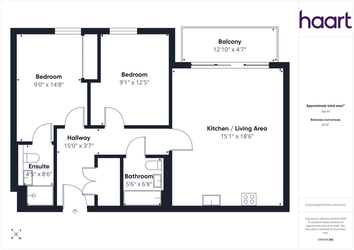 Canal Street, Campbell Park floorplan