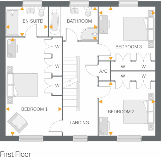 William Railton Road,
off Derby Road,
Stonebow Village,
Loughborough,
LE12 5EB floorplan