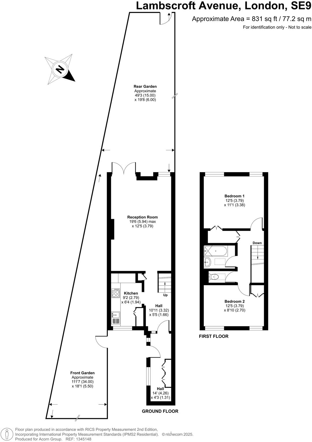 Lambscroft Avenue, Mottingham floorplan