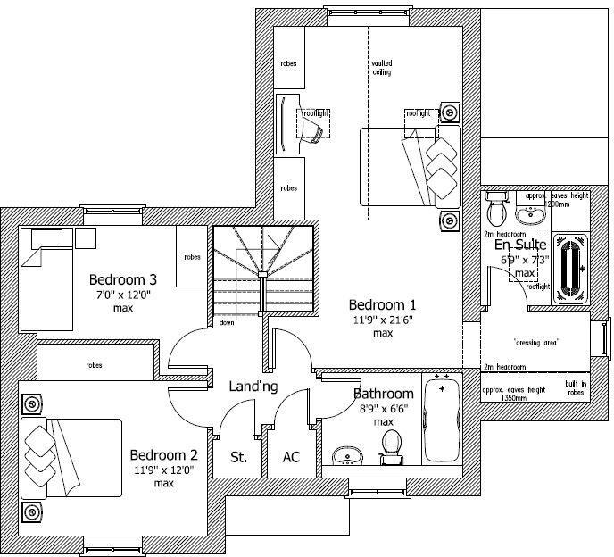 Old Mill Mews, Repton floorplan