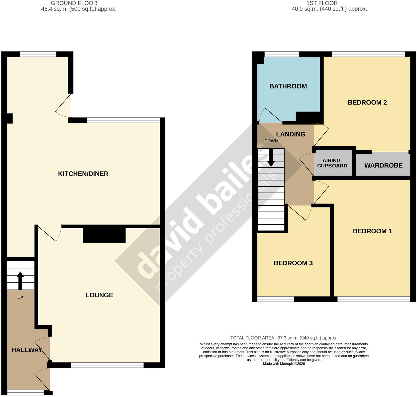 Tennyson Gardens, Dipton, DH9 floorplan