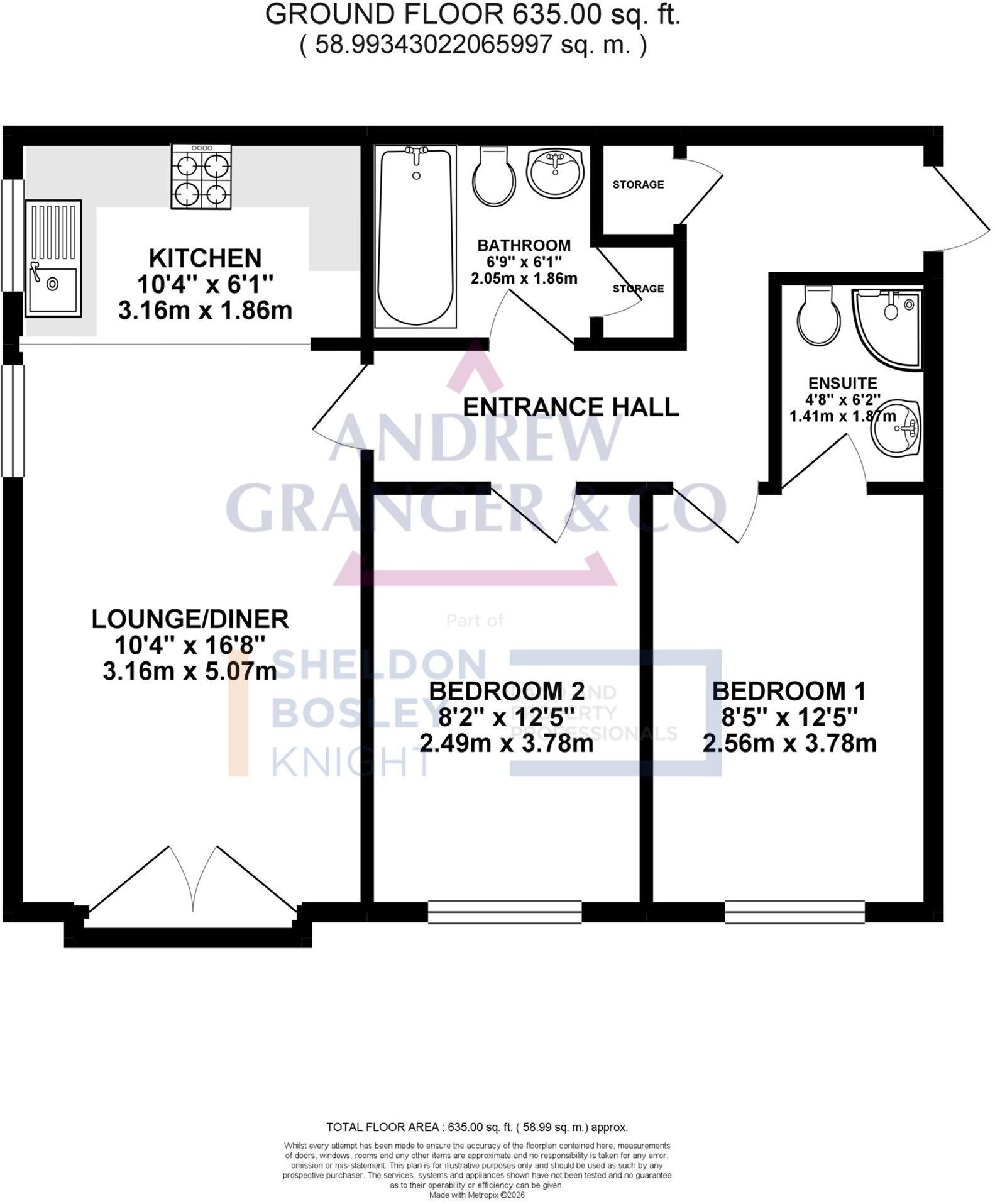 Fount Court, Market Harborough, LE16 floorplan