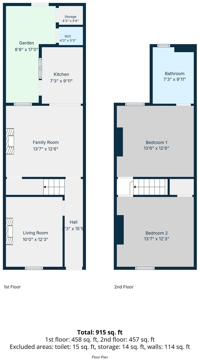 Sandfield Road, Liverpool, Merseyside. L25 3PE floorplan