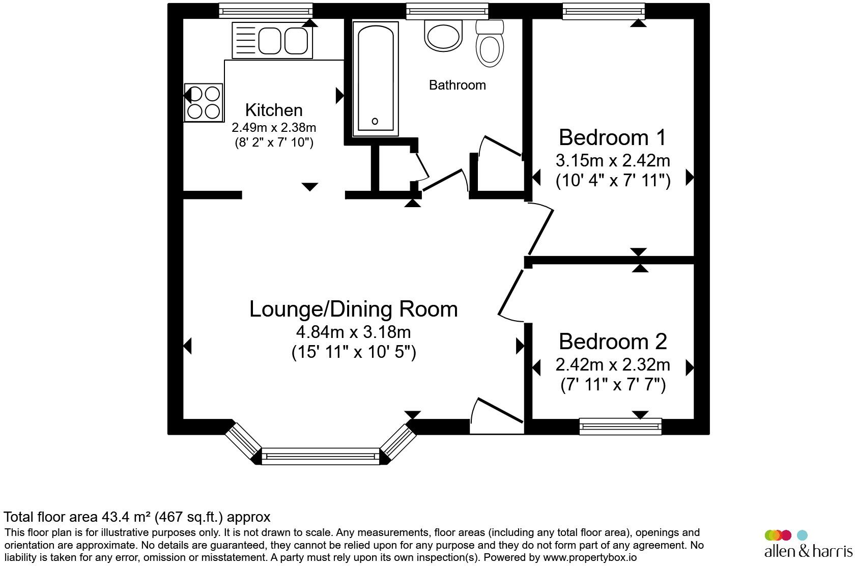 Fort Road, Lavernock, Penarth floorplan